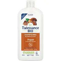 Natessance Shampoing Nourrissant Argan Bio Et Kératine Végétale 500 ml