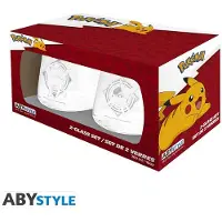 Abysse Corp Ensemble de 2 verres Pokémon Espeon Umbreon