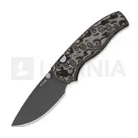 Kizer Cutlery Couteau pliant Glaux 14C28N, Black/Gray Vortex Micarta, Gray Stonewash PVD