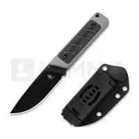 Kizer Cutlery Couteau Smolt 3V, Gray G-10 & Black Micarta