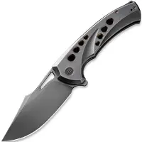 We Knife Swiftfin, Polished Gray Ti, Polished