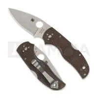 Spyderco Couteau pliant Native 5 Brown Lightweight CMP 15V SPRINT