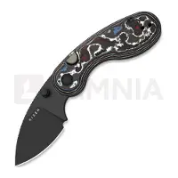 Kizer Cutlery Couteau pliant Microbe M390, Fat Carbon, DLC
