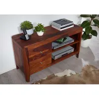 MASSIVMOEBEL24.DE MASSIVMOEBEL24 | Meuble TV 110x40 Palissandre huilé Noisette BROOKLYN #15