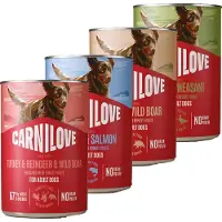 Carnilove agneau et sanglier pâtée pour chien (boîte)