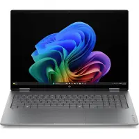 HP Ordinateur portable 2-en-1 OmniBook X Flip, IA de nouvelle génération 16-cc0181ng (16", 1000 Go, 24 Go, DE, AMD Ryzen AI 7 445), Ordinateur portable, Argent