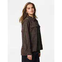 Pieces Effi Overshirt Marron L Femme
