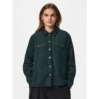 Pieces Effi Overshirt Vert L Femme
