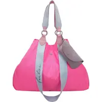 Fritzi aus Preußen sac à épaule Canvas Izzy Bag Neon Pink rose fluo