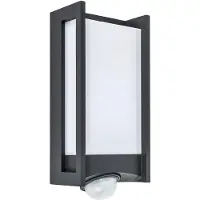 Lutec Applique d'extérieur de façade QUBO - MOVEMENT SENSOR anthracite 5193002118