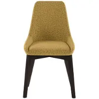 STONES Chaise d'intérieur Maya avec accoudoirs, structure en métal anthracite et assise en tissu Easy-Clean marron clair - Design élégant