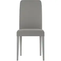 STONES Tabouret Brigitte en similicuir marron vintage avec structure en métal anthracite - Design industriel pour intérieurs modernes