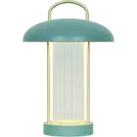Nordlux Lampe de Table , Mirano, dimmable, Vert, Salon / séjour, Métal, Scandinave