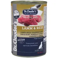 Dr. Clauder's agneau avec riz pâtée pour chien