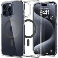 Spigen Coque Ultra Hybrid MagSafe pour Apple iPhone 15 Pro - Graphite
