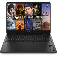 HP DF7C0EA, processeur AMD Ryzen 9, écran de 40,6 cm (16 pouces), résolution de 2560 x 1600 pixels, 24 Go de RAM, système d'exploitation Windows 11 Home, couleur noire