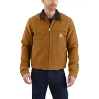 Carhartt Duck Detroit Jacket Marron 2XL Homme