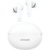 Usams Echo E02 Tws Anc+Enc Casque Bluetooth sans fil Blanc