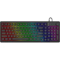 Savio Clavier de jeu Galaxis USB QWERTY américain noir - Clavier - QWERTY