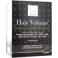 New Nordic Nouveau Volume de cheveux nordiques croissance et Volume des cheveux 90 comprimés
