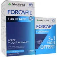 Arkopharma , Gélule, Complément Nutritionnel Fortifiant Capillaire, Bt 180 + 60 240 pc(s) Capsule(S)
