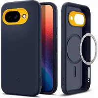 Spigen Nano Pop (MagFit) (Google Pixel 9a), Coque pour téléphone portable, Bleu