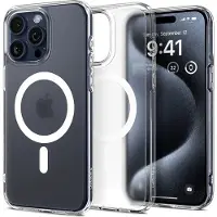 Spigen Coque Ultra Hybrid MagSafe Apple iPhone 15 Pro - Frost Clear