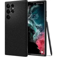Spigen Liquid Air Samsung Galaxy S22 Ultra Back Cover Noir
