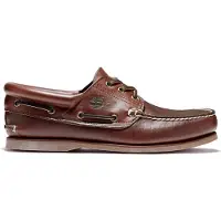 Timberland Classic 3 Eye Padded Collar Boat Shoes Marron EU 47 1/2 Homme