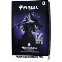 Wizards of the Coast Magic : The Gathering Commander : Fondations : Deck Commander « Les rangs des misérables »
