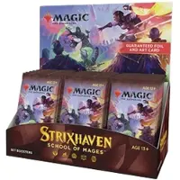 Wizards of the Coast Magic: The Gathering Strixhaven : L'École des mages - Boîte de boosters - Version japonaise