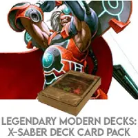 Konami Yu-Gi-Oh! Decks légendaires Modern : Pack de cartes pour deck X-Saber