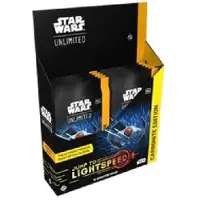 Fantasy Flight Games Boîte de boosters Star Wars Unlimited JTL « Jump to Lightspeed » Édition Carbonite