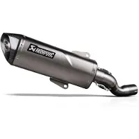 Akrapovic Slip-on Line Yamaha X-max 125 2026 S-y125so7-hrss Homologated Slip On Muffler Argenté Not Homologated