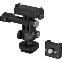 SmallRig Adaptateur à dégagement rapide 6396 avec cold shoe mount et mini rotule pour DJI Osmo Action 6 / Nano