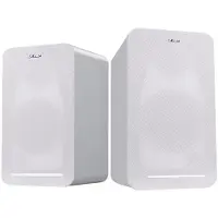 Fenda Enceintes F&D R40BT/ 2.0/ 60W/ bois/ blanc/ BT4.2/ USB/ entrée optique/ télécommande