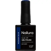 Nailura - Gel Polish 157 - Midnight Blue - 10 ml (Midnight Blue)