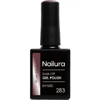 Nailura - Gel Polish 283 - Plum Gold - 10 ml (Plum Gold)