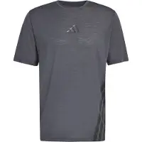 Adidas T-Shirt fonctionnel 'Xperior' gris foncé / noir
