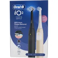 Oral-B iO 2 Noir et Rose Lot de 2
