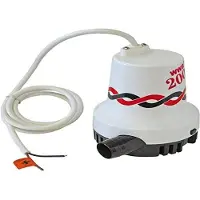 Eneroid Pompe submersible marine "MP-2000" jusqu'à 8400l/h, hauteur de refoulement max. 4m, 12V