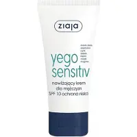 Ziaja Yego Sensitiv Crème hydratante SPF 10 pour hommes, 50 ml
