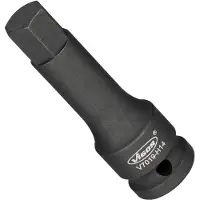 Vigor Embout de vissage pour clé à chocs V7019-H14, 1/2", six pans SW 14 mm