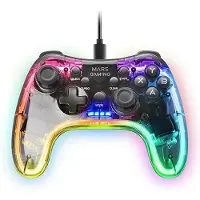 Mars Gaming Manette De Pc Rgb Neon
