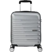 American Tourister trolley Flashline Spinner Underseater Sky Silver gris 45cm