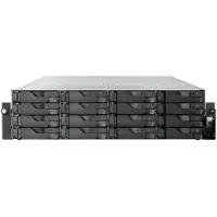 Asustor Lockerstor 16 Pro Gen2 AS7216RDX 16 Bay NAS (0 TB), NAS, Noir