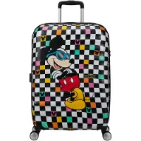 American Tourister trolley Wavebreaker Disney Spinner 67 / 24 TSA Disney FL Mickey Check multicolore