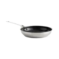KitchenAid Stainless Steel poêle à frire 20 cm argent - avec revêtement antiadhésif