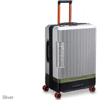 Delsey Jh001a Expandable 80 Cm 122l Trolley Bag Argenté