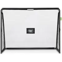 Exit Coppa Acier But de Football 220x170cm – But de Football – pour Enfants – Jardin – Noir